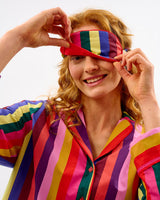 Multicolour-Stripes-Cotton-Eye-Mask