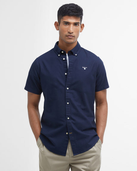 Navy-Oxtown-Tailored-Short-Sleeve-Shirt