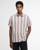 Pink-Portwell-Vertical-Striped-Short-Sleeve-Shirt