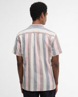 Pink-Portwell-Vertical-Striped-Short-Sleeve-Shirt