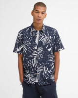 Navy-Edenwood-Printed-Short-Sleeve-Shirt