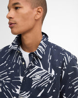 Navy Edenwood Printed Short Sleeve Shirt