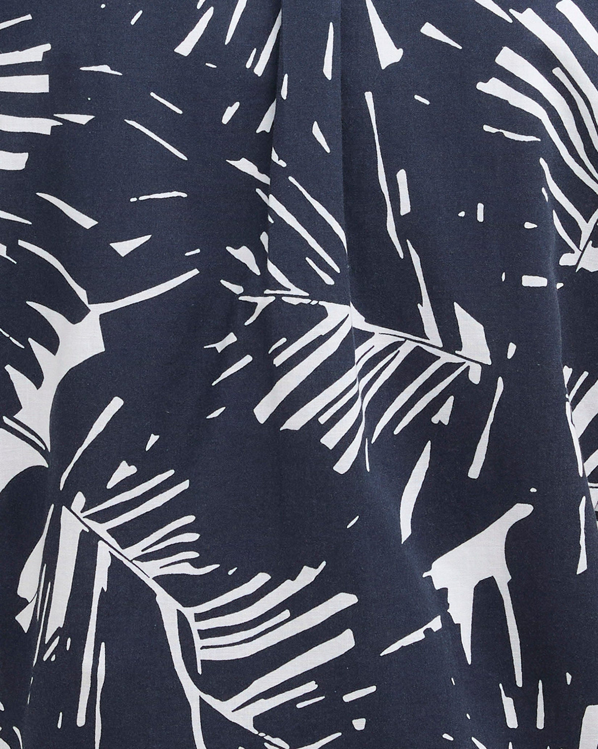Navy Edenwood Printed Short Sleeve Shirt