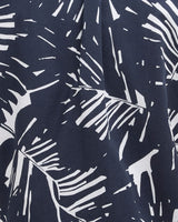 Navy Edenwood Printed Short Sleeve Shirt