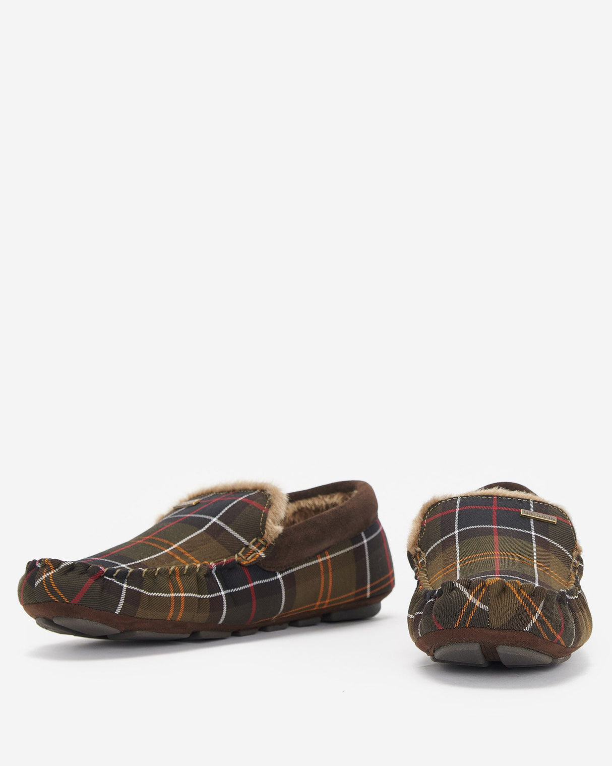 Classic Tartan Monty Moccasin Slippers
