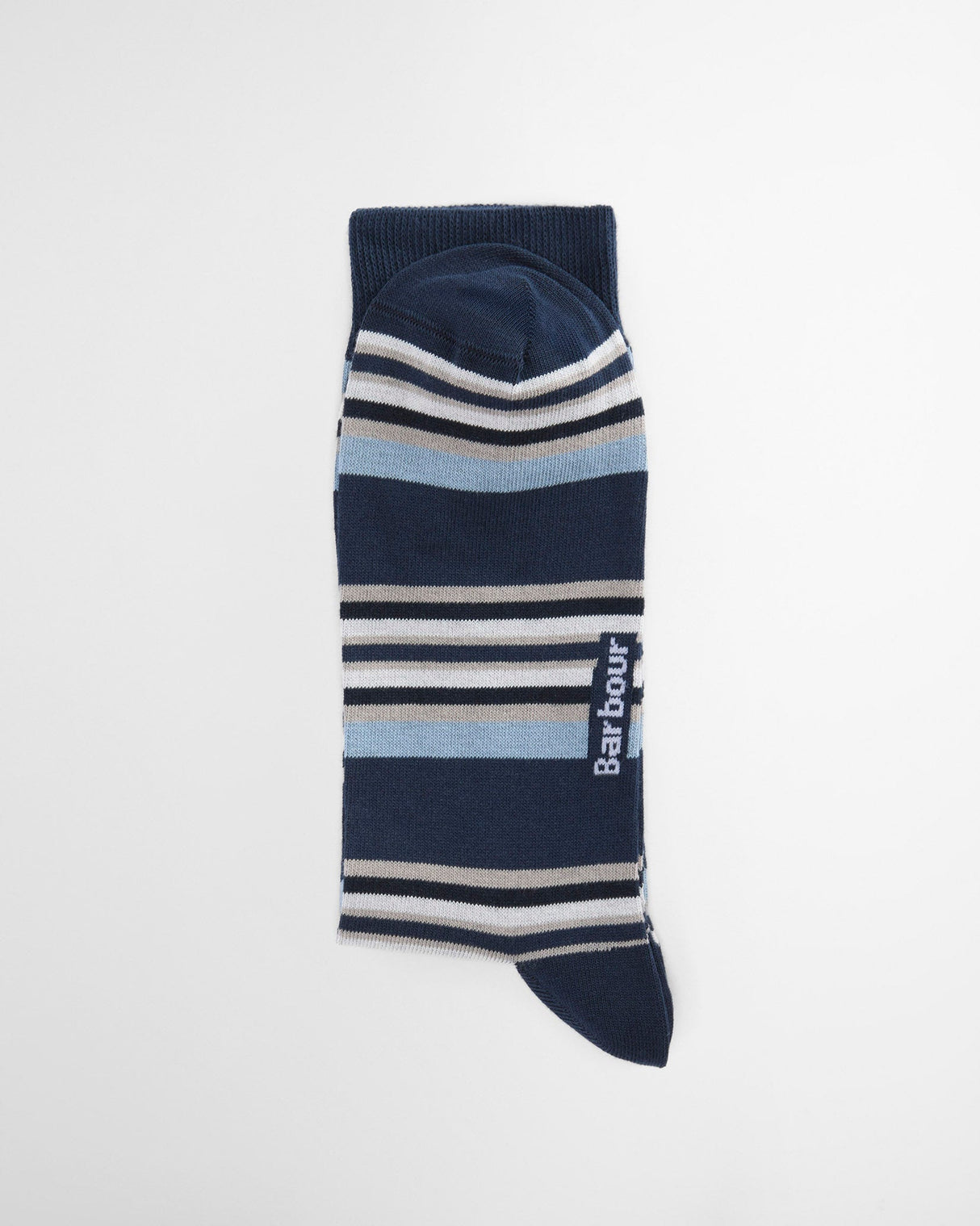 Pink & Navy Summer Stripe Socks