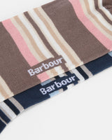 Pink & Navy Summer Stripe Socks