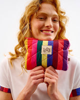 Multicolour-Stripes-Quilted-Cotton-Cosmetic-Pouch
