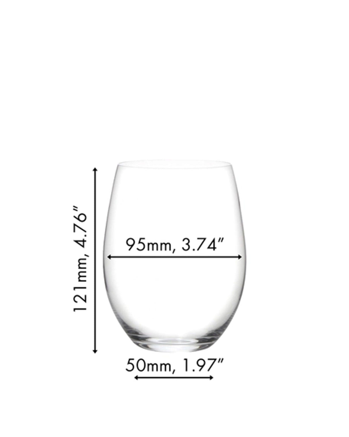 Riedel The O Wine Cabernet & Merlot Glasses - Set of 2