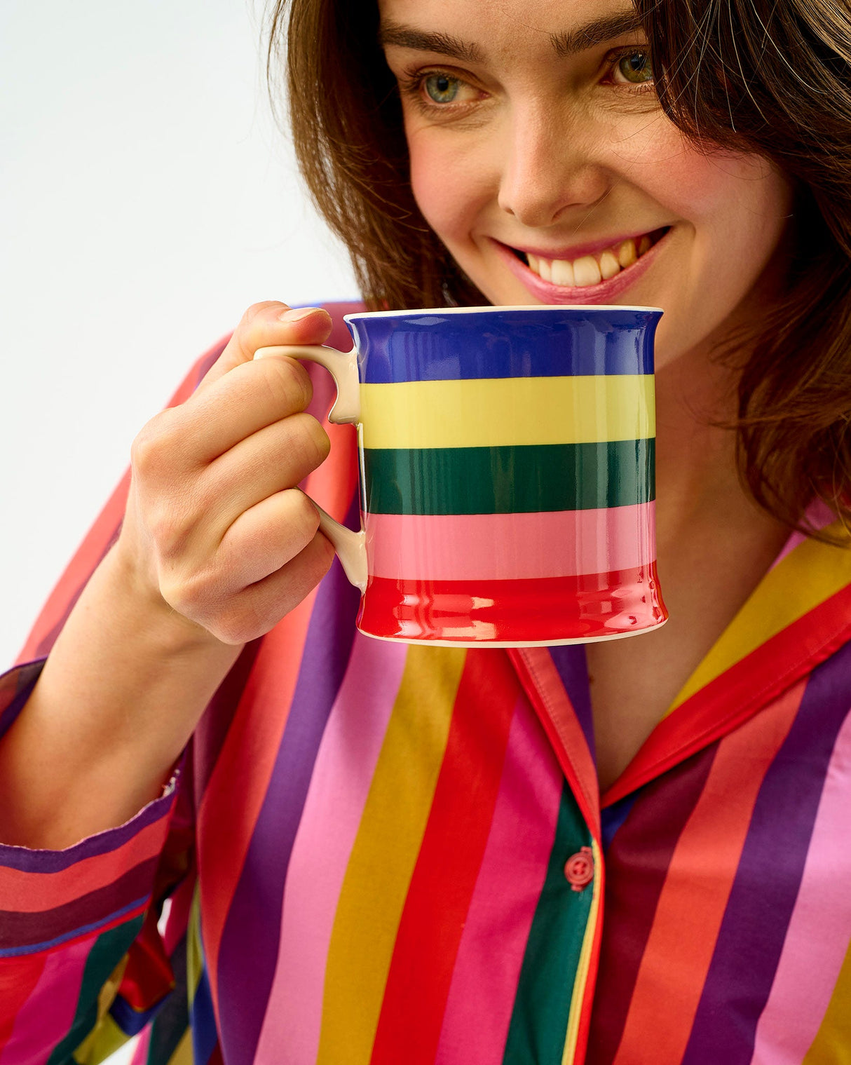 Multicolour Stripes Mug