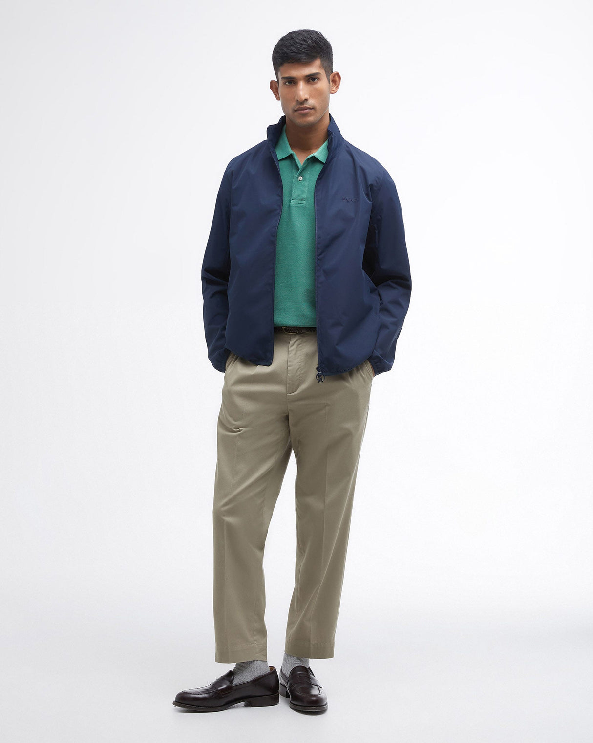 Navy Korbel Waterproof Jacket