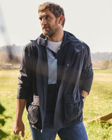 Navy Sander Waterproof Jacket