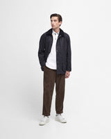 Navy Ashby Waxed Jacket