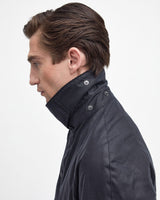 Navy Ashby Waxed Jacket