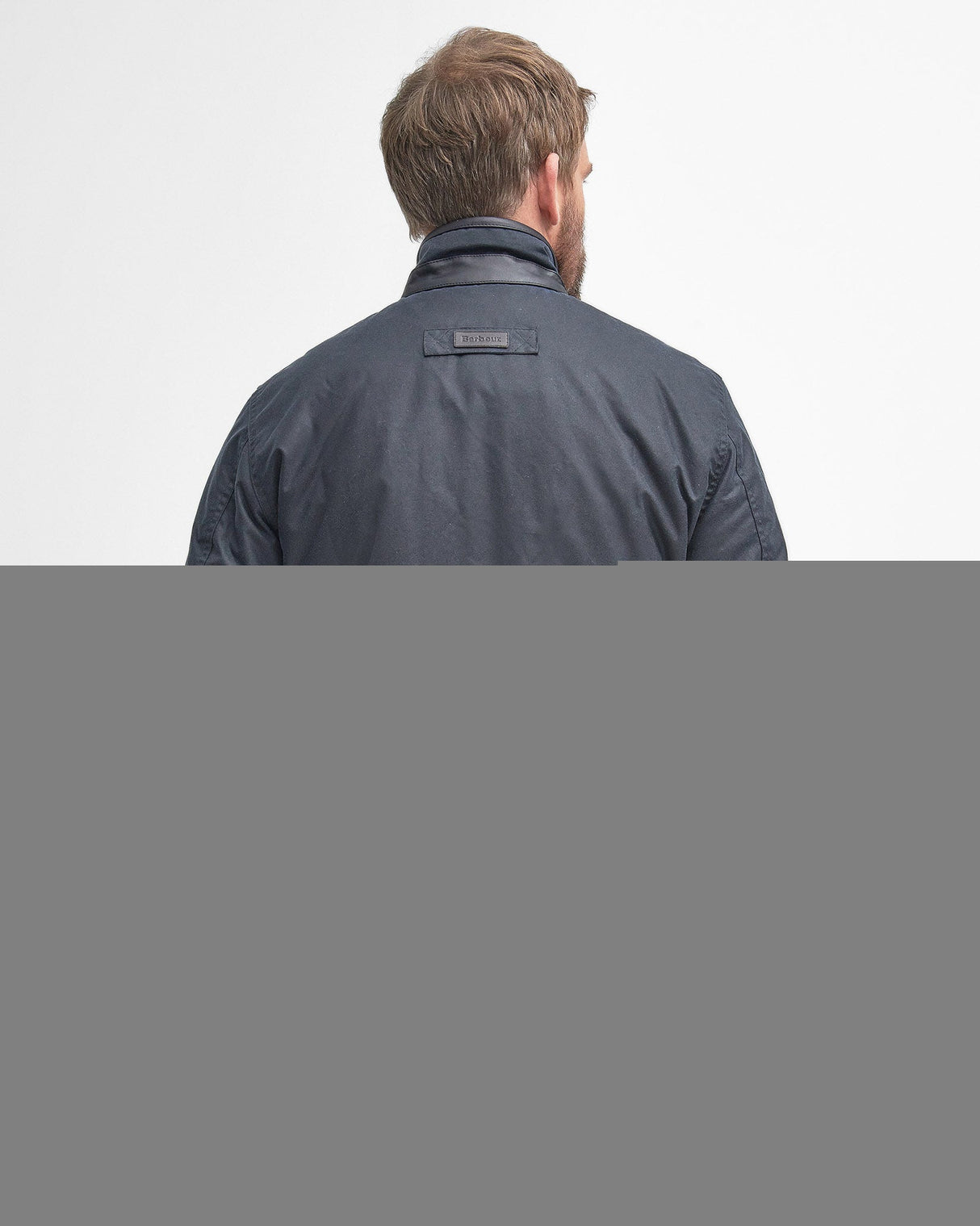 Navy Hereford Wax Jacket