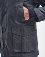 Navy Hereford Wax Jacket