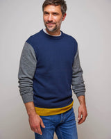 Navy-Blazer-Karl-Lambswool-Knit-Jumper