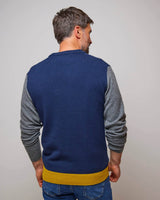 Navy-Blazer-Karl-Lambswool-Knit-Jumper