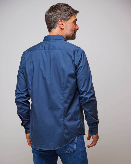 Navy-Palle-Slim-Fit-Shirt