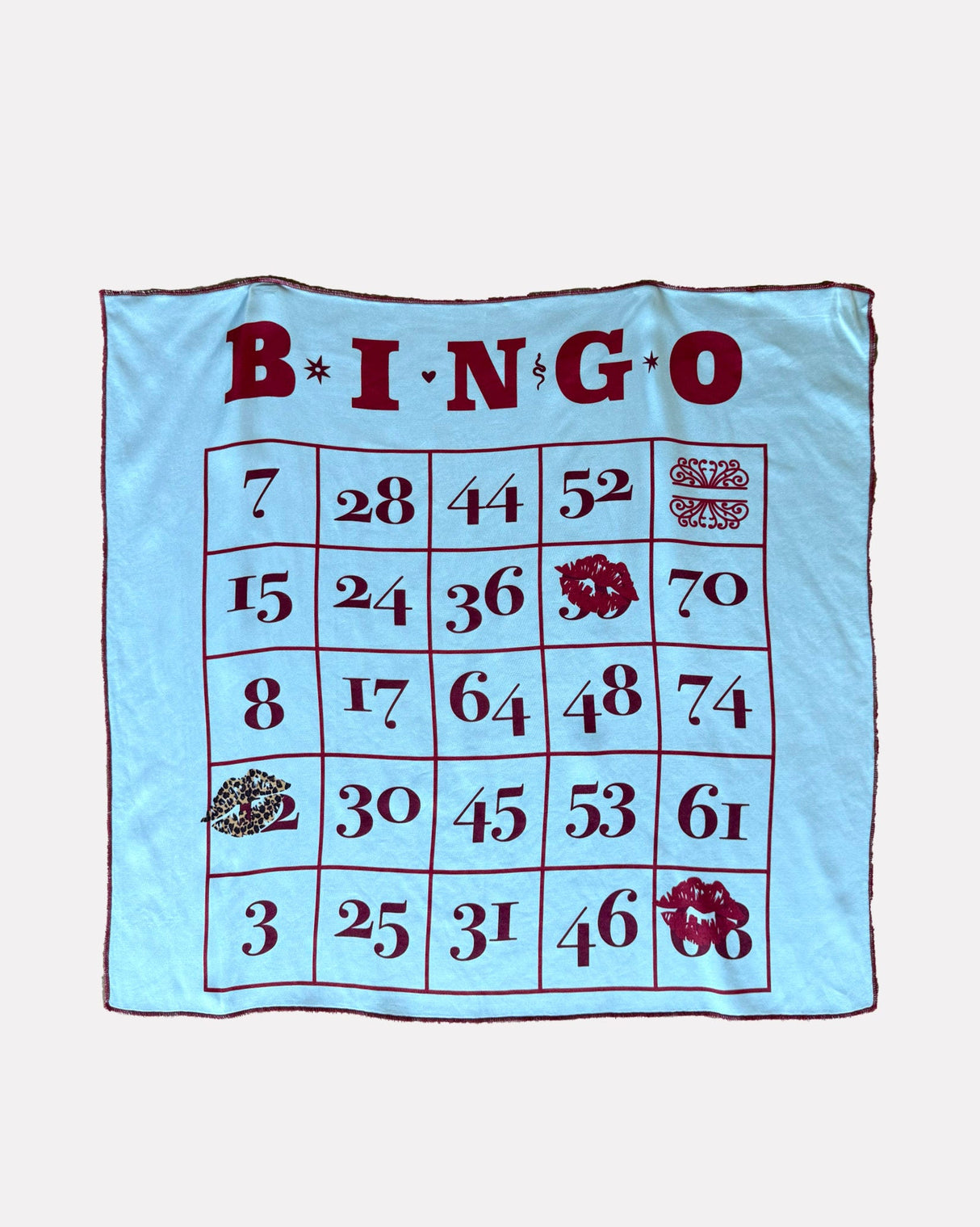 Blue Bingo Bandana