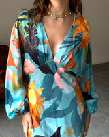 Multicolour Balearic Emma Dress