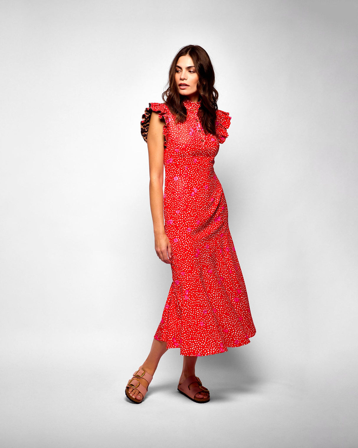 Red-Remi-Animal-Print-Dress