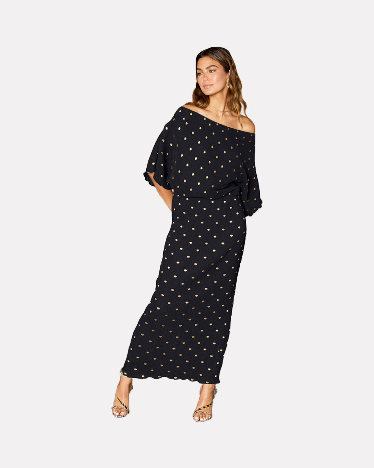 Black-Tilly-Metallic-Dress