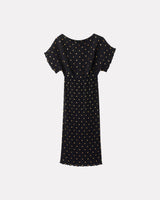 Black Tilly Metallic Dress