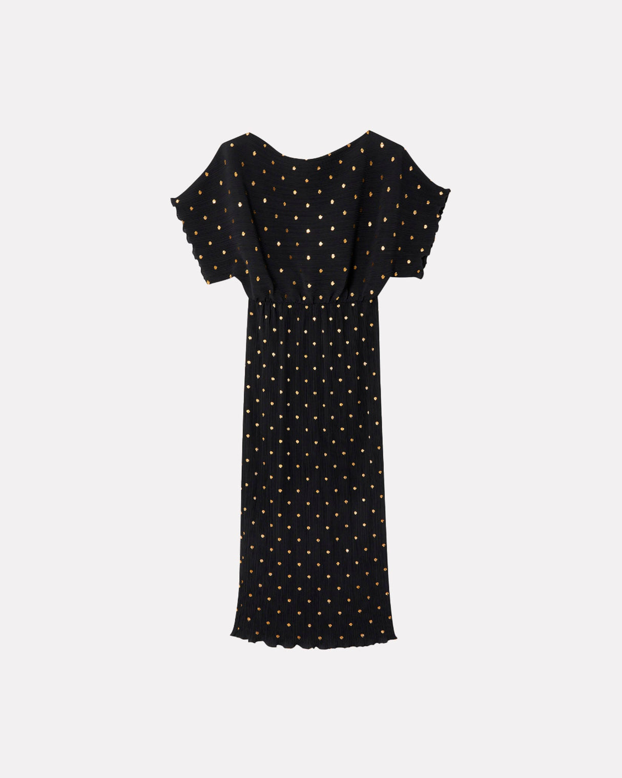 Black Tilly Metallic Dress