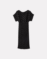 Black Tilly Metallic Dress