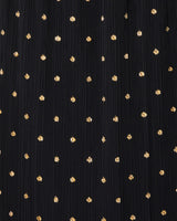 Black Tilly Metallic Dress