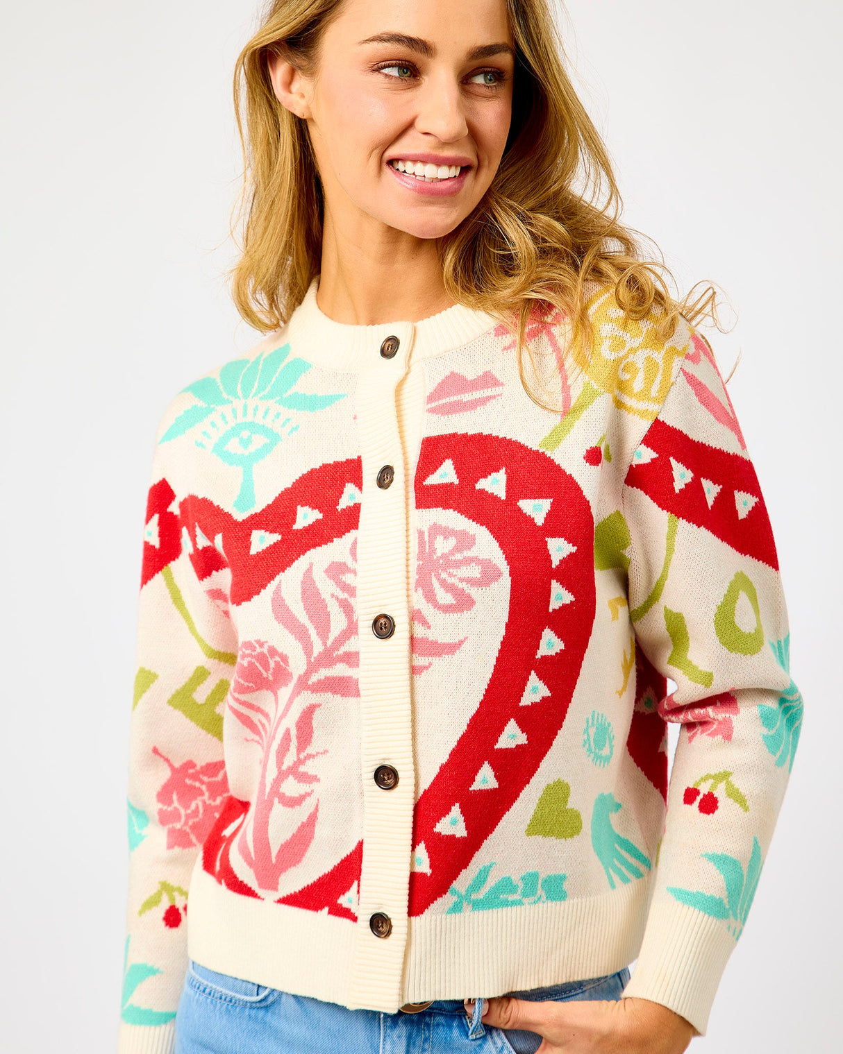Cream-Amara-Hollie-Printed-Cardigan