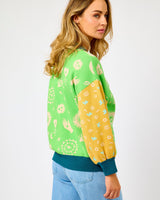 Multicolour Morocco Martha Knit Cardigan