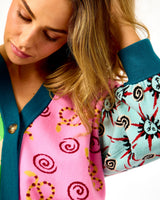 Multicolour Morocco Martha Knit Cardigan