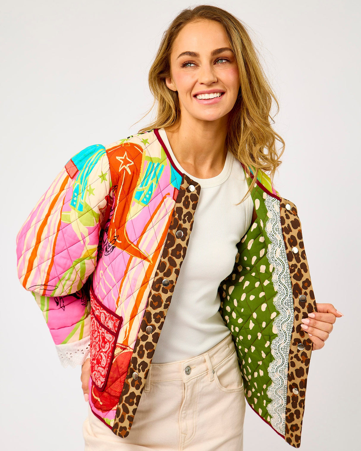 Pink Dallas Reversible Jacket