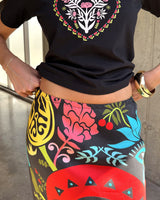 Black Amara Dorris Skirt