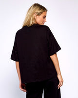 Black Running Wild Print T-Shirt