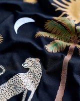 Black Running Wild Print T-Shirt