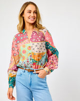 Multi Print Morocco Marley Shirt