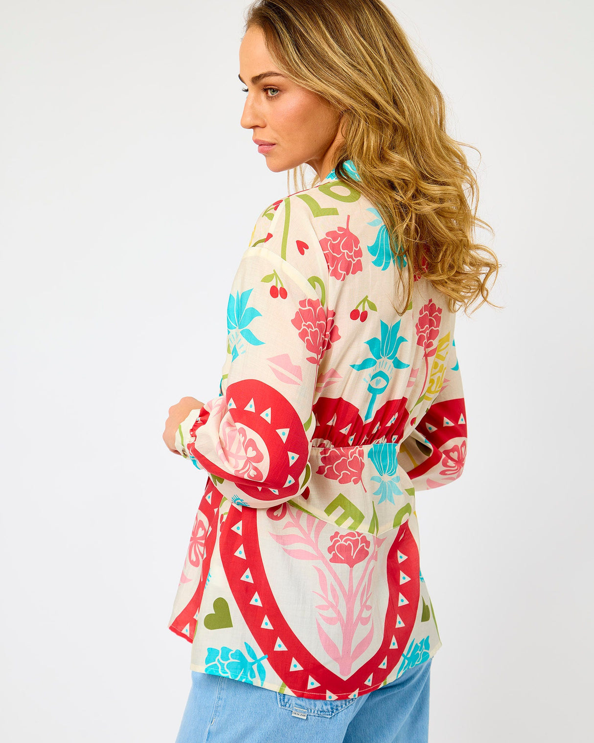 Cream-Morocco-Charms-Print-Marley-Shirt