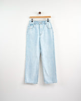 Blue Denim Scallop Detail Jeans