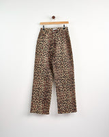 Leopard Lucia Scallop Detail Jeans