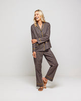 Navy-Night-Garden-Cotton-Pyjama-Set