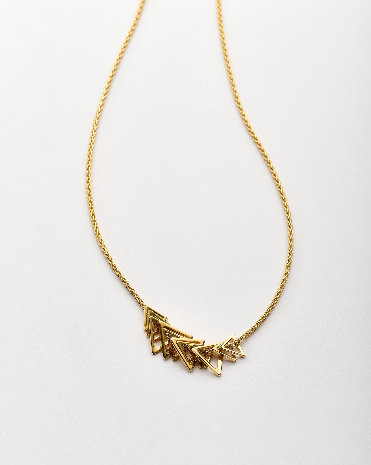 Gold-Filled-Woven-Triangle-Pendant