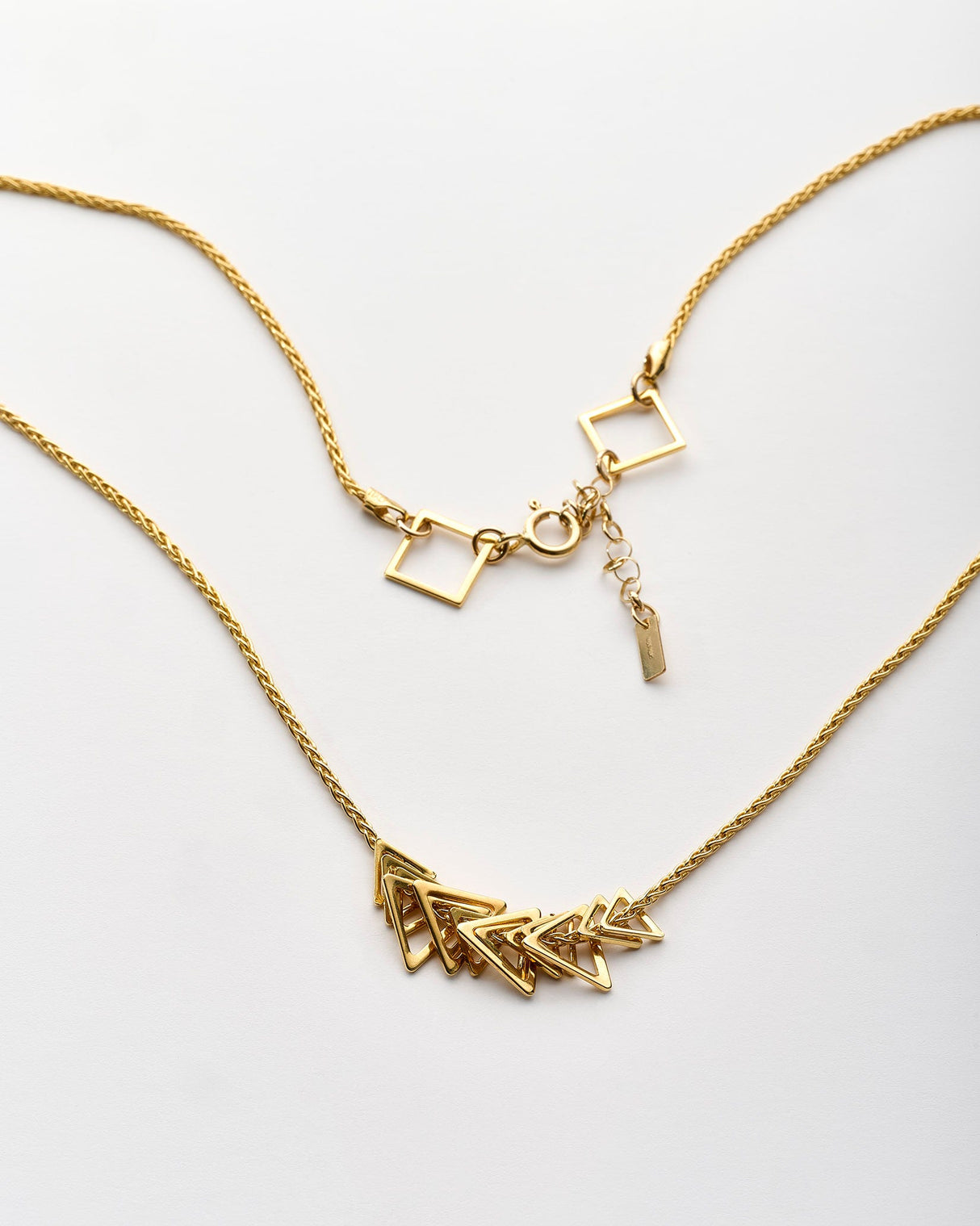 Gold-Filled-Woven-Triangle-Pendant