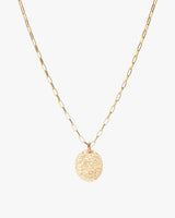 Gold-Filled-Textured-Disc-Pendant