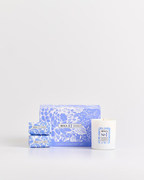 No.1-Lavender-_-Chamomile-Gift-Set-Candle-_-Mini-Soaps
