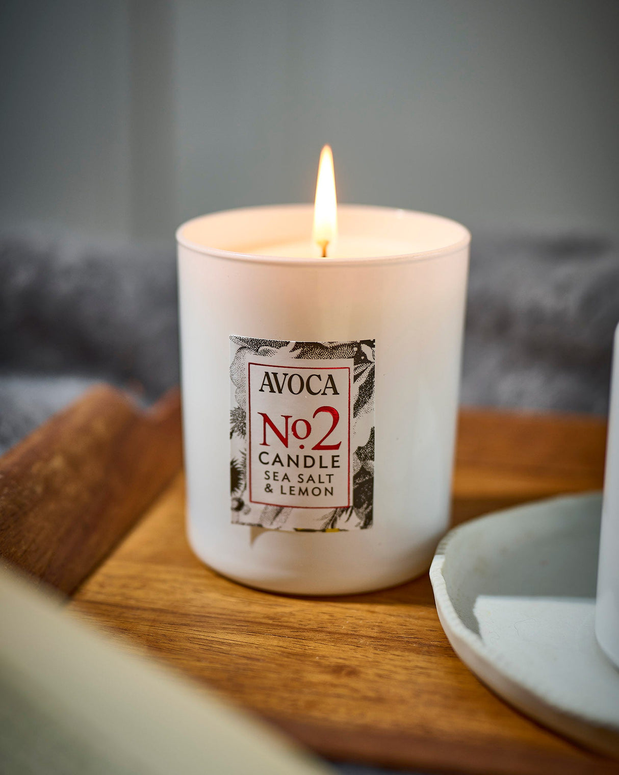 No. 2 Sea Salt & Lemon Scented Candle