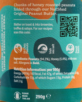 Nutshed Honey Roasted Crunchy Peanut Butter - 290 g