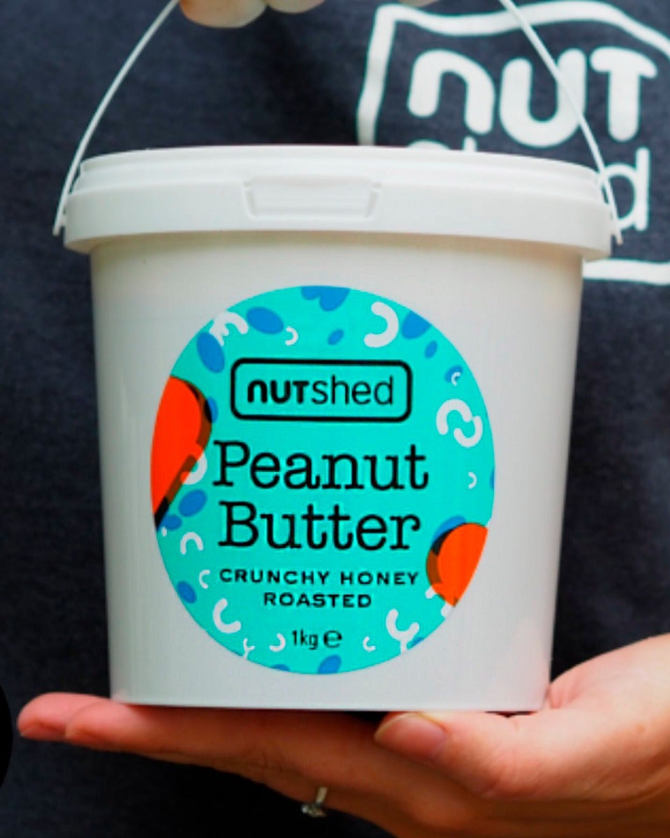 Nutshed Honey Roasted Crunchy Peanut Butter - 1 kg